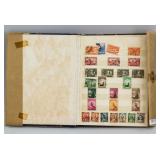 Old Collection Booklet of World Stamps