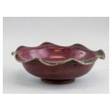 Chinese Junyao Foliated Porcelain Bowl