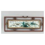 Chinese Porcelain Painting Plaque Deng Bishan