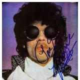 Prince Autographed Photograph JSA Letter