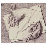 MC Escher Dutch School Signed Lithograph 34/150