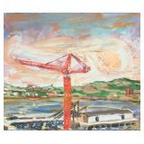 Peter Clapham Sheppard Canadian Mixed Media