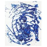 Yves Klein French Oil on Canvas