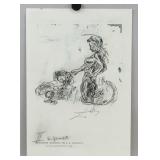 Salvador Dali Spanish Surrealist Print on Paper