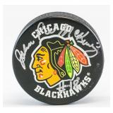 John McKenzie 1937-2018 Canadian Autographed Puck