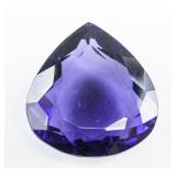 60.82ct Pear Cut Purple Amethyst GGL