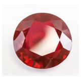 48.35ct Round Cut Red Natural Ruby GGL