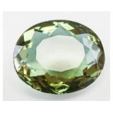 57.65ct Oval Cut Green Natural Alexandrite GGL