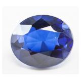 13.90ct Oval Cut Blue Natural Sapphire GGL