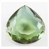 111.25ct Pear Cut Brown to Green Alexandrite GGL