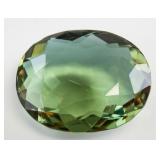 79.20ct Oval Cut Brown to Green Alexandrite GGL