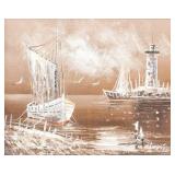 Rikard Lindstrom Swedish Oil on Canvas