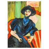 Ernst Ludwig Kirchner German Expressionist Oil