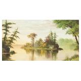 Canadian Oil on Canvas Landscape