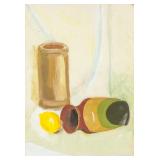 Giorgio Morandi Italian Modernist Oil on Paper