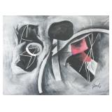 Fritz Winter German Gouache on Paper