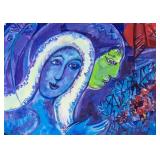 Marc Chagall Russian-French Surrealist Gouache