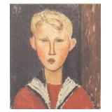 Amedeo Modigliani Italian Signed Lithograph X/C