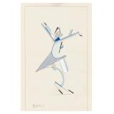 El Lissitzky Russian Mixed Media on Paper
