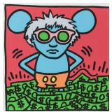 Keith Haring American Signed Lithograph 3/300