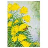 Natalia Goncharova Russian Oil on Masonite Board