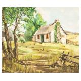 Aline Gadbois Canadian Oil on Panel