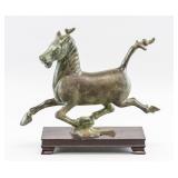 Chinese Metal Flying Horse Statue
