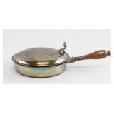 Sheffield Silverplate Warming Pan and Tortilla Bag