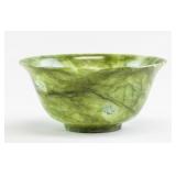 Chinese Green Jade Bowl