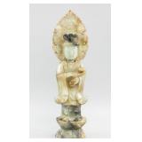 Chinese White Jade Buddha Guanyin