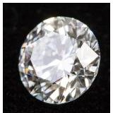 1.00 ct Brilliant Cut D Color VS2 Diamond NGIC