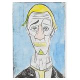 French Lithograph 26/30 Signed Bernard Buffet