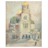 French Modernist Oil on Canvas Signed Le SIDANER