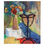 French Art Deco Watercolor Paper Signed Jean Dufy