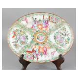 19th Century Chinese Canton Famille Rose Plate
