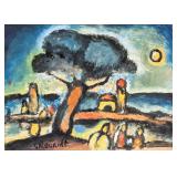 Georges Rouault French Fauvist Gouache on Paper