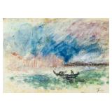 JMW Turner British Romanticist Watercolor on Paper