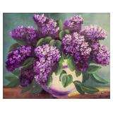 Louis Valtat French Fauvist Oil on Board Still