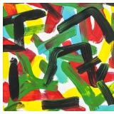 Fernand Leduc Canadian Abstract Oil on Canvas