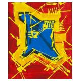 Robert Motherwell American Abstract Oil on Canvas