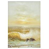 Alfred Manessier French Modernist Oil on Wood