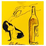 LeRoy Neiman American Pop Art Ink Femlin