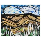 Marsden Hartley American Modernist Tempera Paper