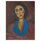 Amedeo Modigliani Italian Fauvist OOC Portrait