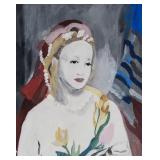 Marie Laurencin French Expressionist Gouache Paper
