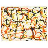 Brice Marden American Modernist Oil on Canvas