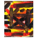 Corinne Michael West American Abstract Oil Canvas