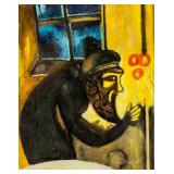 Marc Chagall Russian-French Surrealist Gouache