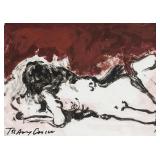Tracy Emin British Mixed Media on Paper