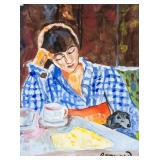 Pierre Bonnard French Post-Impressionist Tempera